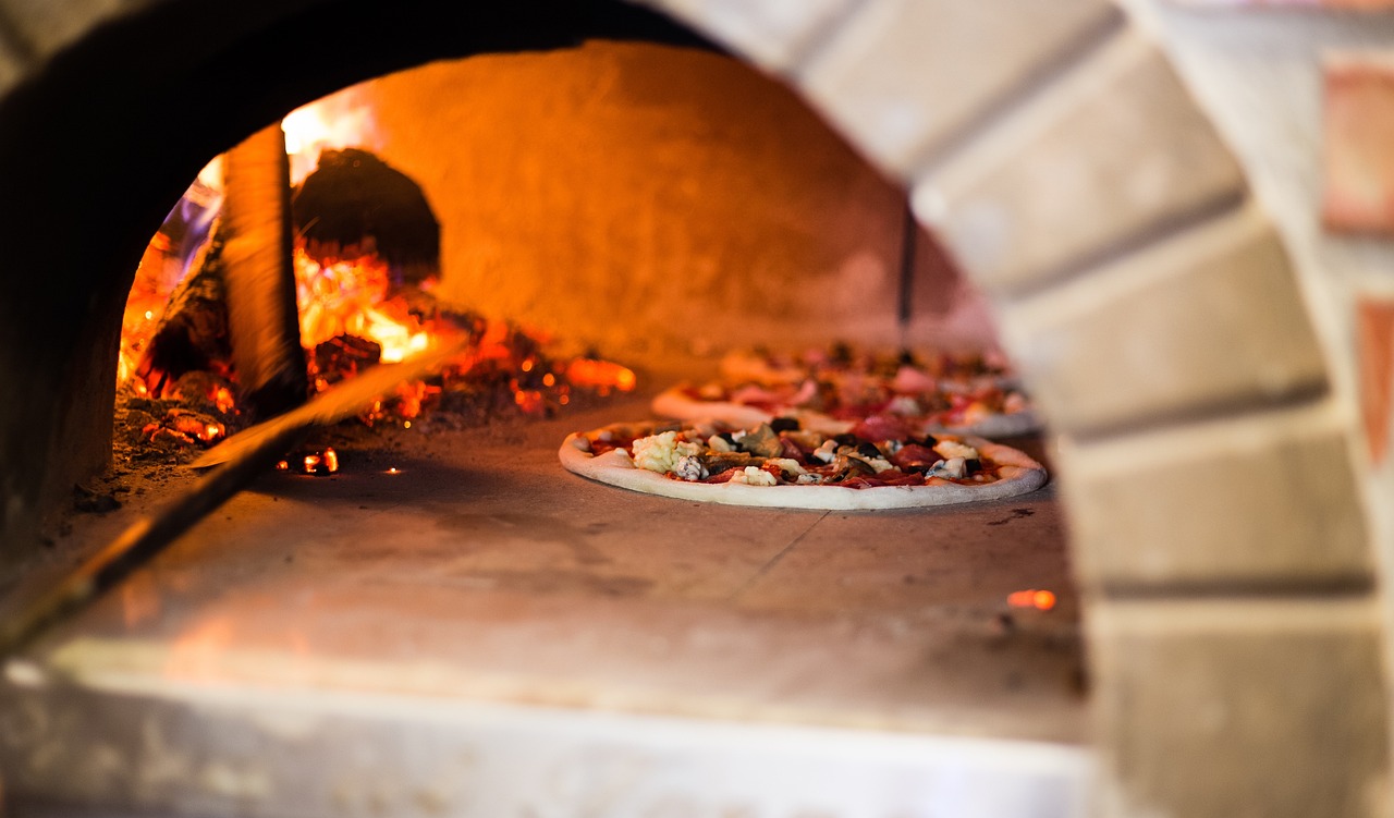 Wood Fired Oven Fire